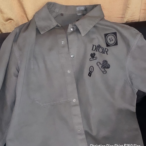 Christian Dior Button Up Shirt Jacket